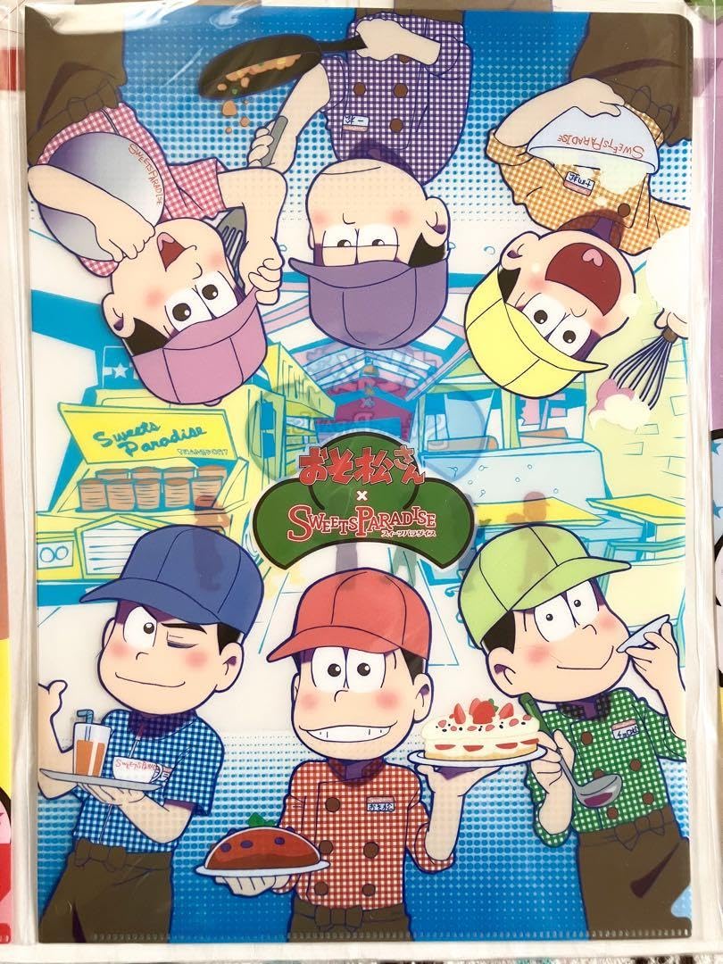 Amazon.co.jp: おそ松さん スイパラ クリアファイル 5枚 セット